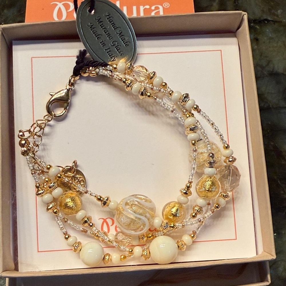 Petalura Murano Glass Bracelet